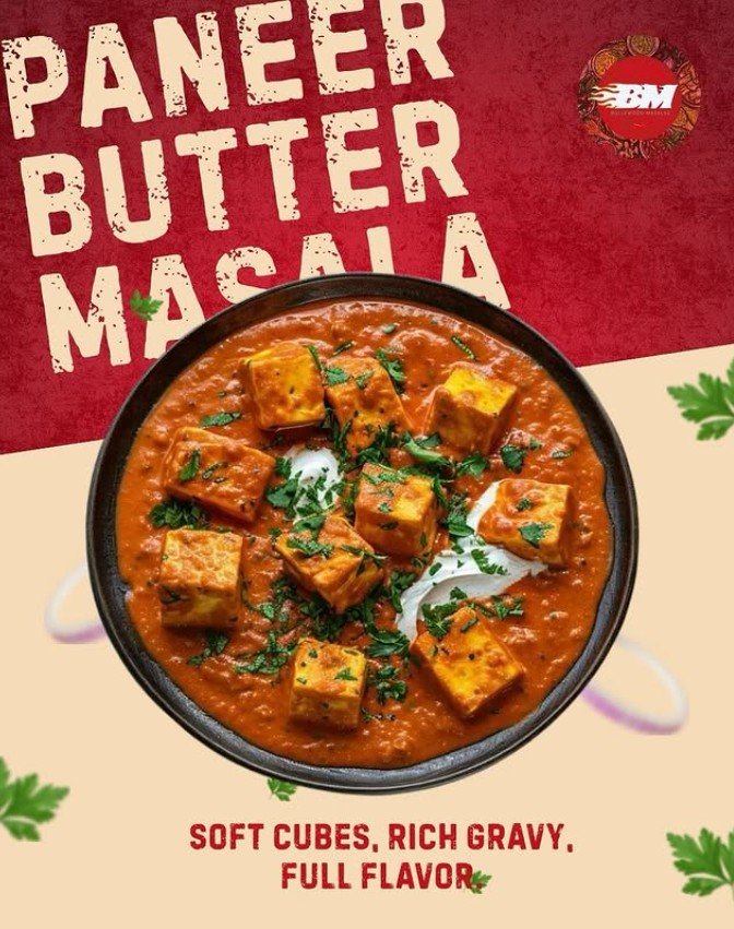 Paneer Masala dish